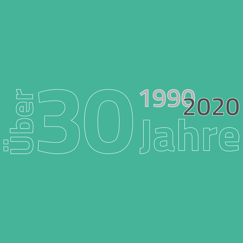 Logo der IFA Modellbau GmbH zum 30-jährigen Bestehen der Firma.